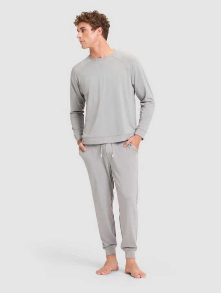 Father's Day Special! Cozy Earth Men's Bamboo Lounge Set Nwt 2xl Light Gray